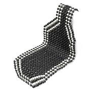 Moxeupon Universel D'été Cool en Bois Perle en Bois, Coussin De Siège Voitures Boules Housse De Siège De Massage Bois Naturel Perles Cool Coussin pour Voiture, Siege Massant Couverture De Voiture