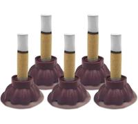 Moxibustion Bâton de Moxa, Moxibustion 60 pièces/ensemble bâton rouleau sans fumée autocollant Massage Points d'acupuncture auto-adhésif