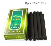 Moxibustion Sans Fumée Pour Le Corps, Thérapie, Soulagement De La Douleur, Bâton, Brûleur De Rouleau, 10 Pièces