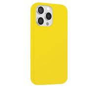 Coque Antichoc Premium pour iPhone 15 Pro Collection Color Skin en TPU Jaune