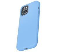 Coque pour iPhone 15 Plus Édition Color Skin en TPU avec Intérieur Doux Bleu clair