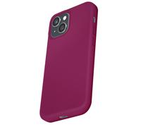 Coque pour iPhone 15 Plus Premium Collection Color Skin en TPU Antichoc Bordeaux