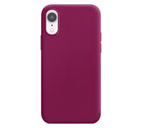 Coque pour iPhone XR Édition Color Skin en TPU avec Intérieur Doux Violet foncé