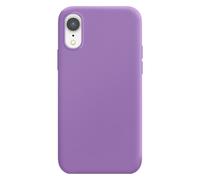 Coque pour iPhone XR Édition Color Skin en TPU avec Intérieur Doux Violet clair
