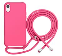 Moxie Coque pour iPhone XR en TPU Premium Color Lace avec Cordon Tour de Cou