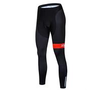 Moxilyn Pantalon de Cyclisme VTT Pantalon Vêtements de Fitness Coussin 9D Gel Legging Sport Homme Pantalon de Compression Collant Running Séchage Rapide Le Printemps et l'Automne Paragraphe