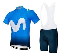 Moxilyn Vêtements de Cyclisme pour Hommes,Maillot à Manches Courtes+Shorts,Oreiller Gel 9D,Cyclisme Mode Ensemble Complet,Cyclisme Jersey pour Homme,Séchage Rapide Respirant