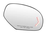 MOXSQFT Compatible avec C&evrolet pour Avalanche 2007-2008 pour Silverado 1500 2500 3500 HD 2007-2013Rétroviseur Latéral Chauffant Pièces Automobiles GM1324138 GM1325138 Verre De Rétroviseur