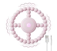 MOXYOY Jouet sensoriel vibrant à mâcher pour bébé pour autisme, jouets sensoriels pour bébés de 0 à 6 mois, 12 à 24 mois, facile à saisir, soulagement de l'autisme, du TDAH, de l'anxiété (rose)