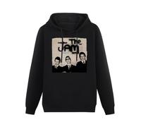 MOYANSHUHUA The Jam Printing Graphic Mens Sweatshirts Unisex Black Hooded S