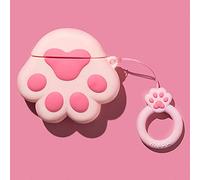 Moydolo Compatible avec Coque Airpods 3 Génération Patte de Chat [2021], Enfants Ados Filles Garçons Femmes Couverture en Silicone Drôle Carton 3D Case Dessin Animé pour Étui 3eme Generation