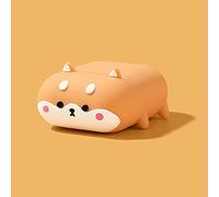 Moydolo Compatible avec Coque Airpods 3 Génération Patte de Corgi Chien [2021], Enfants Ados Filles Garçons Femmes Couverture en Silicone Drôle Carton 3D Shiba Inu Case pour Étui 3eme Generation