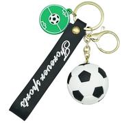 Moydolo Porte-clés football pendentif Sports Ballons Fans Porte-clés anneau breloque keychain pour garçon fille homme femme