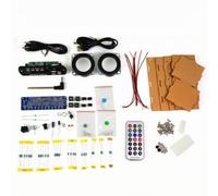 Moyeetings Kit de haut-parleur radio Bluetooth à monter soi-même avec kit mains sur le panneau de module audio à souder à distance infrarouge antenne externe adaptée pour