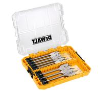 Moyen Coffret TOUGHCASE bois 8 pièces mèches plates - DT70750-QZ - DEWALT