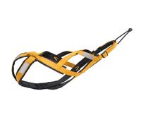 Moyen Et Grand Chien Husky Alaska Cross-Country Ski Scooter Sled Traction Strap Dog Load Load Nylon Sled Ski Ski Ski,Jaune,M
