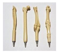 MOYEN Fémur Finger Spine Tibia Fibula Os Stylo à Bille Infirmière Radiographe Cadeau Fou Papeterie Étudiant Kid Prix 4pcs Blanc G