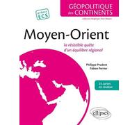 Moyen-Orient. La résistible quête d’un équilibre régional - Philippe Prudent - Ellipses - broché - Essai