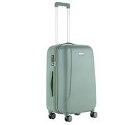 Moyenne Valise 68cm TSA - CarryOn Skyhopper Vert - Valise Expandeur Rigide 65l