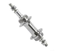 Moyeu à disque arrière à 36 trous pour vélo de route - Moyeu en acier avec port de graisse 175/180/185 mm - Longueur d'essieu compatible avec roue libre standard et laçage de rayons (moyeu avant)