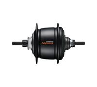 Shimano Nexus C6001 Cl 8s Rear Hub Argenté 36H / 10 x 135 mm Black