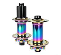 Moyeu Arrière pour vtt 148x12mm Acier pour robuste 32T Moyeu | 6 cliquets, engagement pour rapide, 32 trous, axe 15mm, idéal avant(Color)