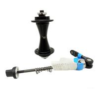 Moyeu avant de vélo pliable en alliage d'aluminium 20 28 36 trous support de frein à disque avant 100 mm (A)