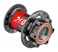 Moyeu avant VTT DT Swiss Lefty EXP 240, 28 trous, 6 trous, 15x100 mm, boîte