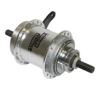 Sturmey Archer Duomatic Kick-shift Rear Hub Argenté 36H