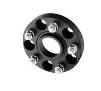 Moyeu Cales Compatible Avec Mini Voiture Adaptateur D'espacement De Roue De Voiture, Joint De Bride, Accessoires De Pneu Modifiés PCD:5x120 CB 72.6 M14X1.5 1 Pièce,(Black,25mm)