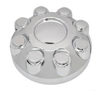 Moyeu central de roue chromé de 43,2 cm à 8 pattes pour Dodge pour RAM 1500 2500 3500 ABS en plastique de remplacement direct haute durabilité