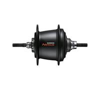 Shimano Sg-c3001-7r 7s Nexus Rollerbrake Rear Hub Argenté 36H Black