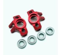 Moyeu de bras de phalange avant en aluminium avec roulements rouges pour Arrma 1/16 Mojave Grom ARA330841