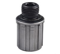 Moyeu de cassette en acier pour VTT et VTT 8-11 vitesses avec rondelle pour moyeu de roue arrière Quando NovaTec Fastace pour composant de rechange (perles noires en vrac)