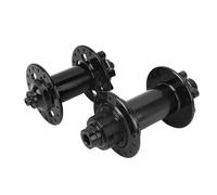Moyeu de Cyclisme en Alliage en Aluminium, Moyeu de Cyclisme usiné CNC Avant 2 Arrière 5 Roulement pour Accessoire (Black)