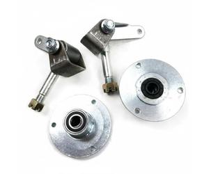 Moyeu de Direction Karting Flasque Roue Avant avec Palier Joint pour Direction Métal Remplacement Pratique Ajuste le, style to 1