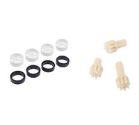 Moyeu De Jante De Roue Et Pneu Avec Kit De Pignon Avant Et Arrière De 3 Pièces, Pour Wltoys K969 K979 K989 P929 1/28 Rc Car