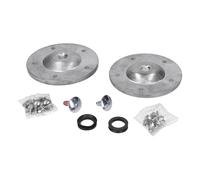 Moyeu de Palier Set Avec Accessoire Compatible Avec Bauknecht 480110100802 Laver