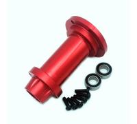 Moyeu de roue arrière hexagonal en aluminium rouge pour Losi 1/4 Promoto MX PM-MX/SM LOS262012