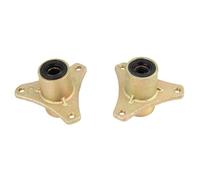 Moyeu de Roue Avant avec Joint de roulement, 6 Pouces, 15mm, Compatible avec 50cc, 70cc, 90cc, 110cc, Go Kart, Youth ATV Quad Bike(2 pcs)