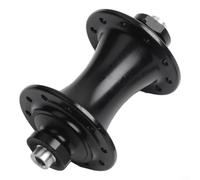 Moyeu de roue avant de vélo, convient pour vélo pliable PCD 38 mm noir 20 trous en alliage d'aluminium 2 roulements 74 mm