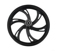 Moyeu de roue avant de vélo de 31,5 x 5,3 cm fabriqué en alliage d'aluminium, compatible avec les pneus de 30,5 cm et 31,5 cm pour une conduite fluide
