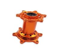 Moyeu De Roue Avant Et Arrière Usiné CNC Pour Motocross, 36 Trous, Rayons Jante, Compatible Pour SX, XC, SXF, Pour HUSQVARNA FC, TC, GASGAS MCF, EX (2016-2023)(Orange-Rear)