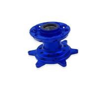 Moyeu De Roue Avant Et Arrière Usiné CNC Pour Motocross, 36 Trous, Rayons Jante, Compatible Pour SX, XC, SXF, Pour HUSQVARNA FC, TC, GASGAS MCF, EX (2016-2023)(Blue-Front)