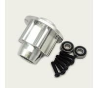 Moyeu de roue avant hexagonal en aluminium argenté pour Losi 1/4 Promoto MX PM-MX/SM LOS262012