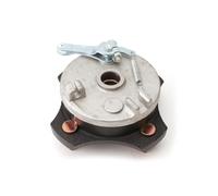 Moyeu de roue de tambour de frein gauche/droite, 110mm M10 * 4, avec couvercle, adapté aux pièces de vélo électrique 110cc 125cc 150cc, Go Kart UTV Buggy Quad(LEFT)