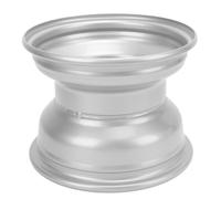 Moyeu de roue de VTT à 4 goujons, moyeu de roue en alliage d'aluminium de 8 pouces à 4 trous de cosse, remplacement durable à haute résistance pour chariot de kart de quad, (Arrière 170 mm / 6,7