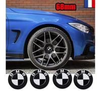 Moyeu De Roue Mastershop - 4 Cache Moyeu Bmw 68mm Noirblanc Centre De Roue Ms47 Fr