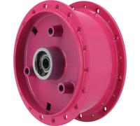 Moyeu de roue tuning, rose avec roulements montés