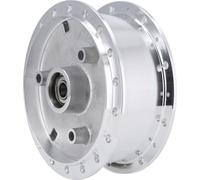 Moyeu de roue Tuning tourné, en aluminium naturel avec roulements montés
